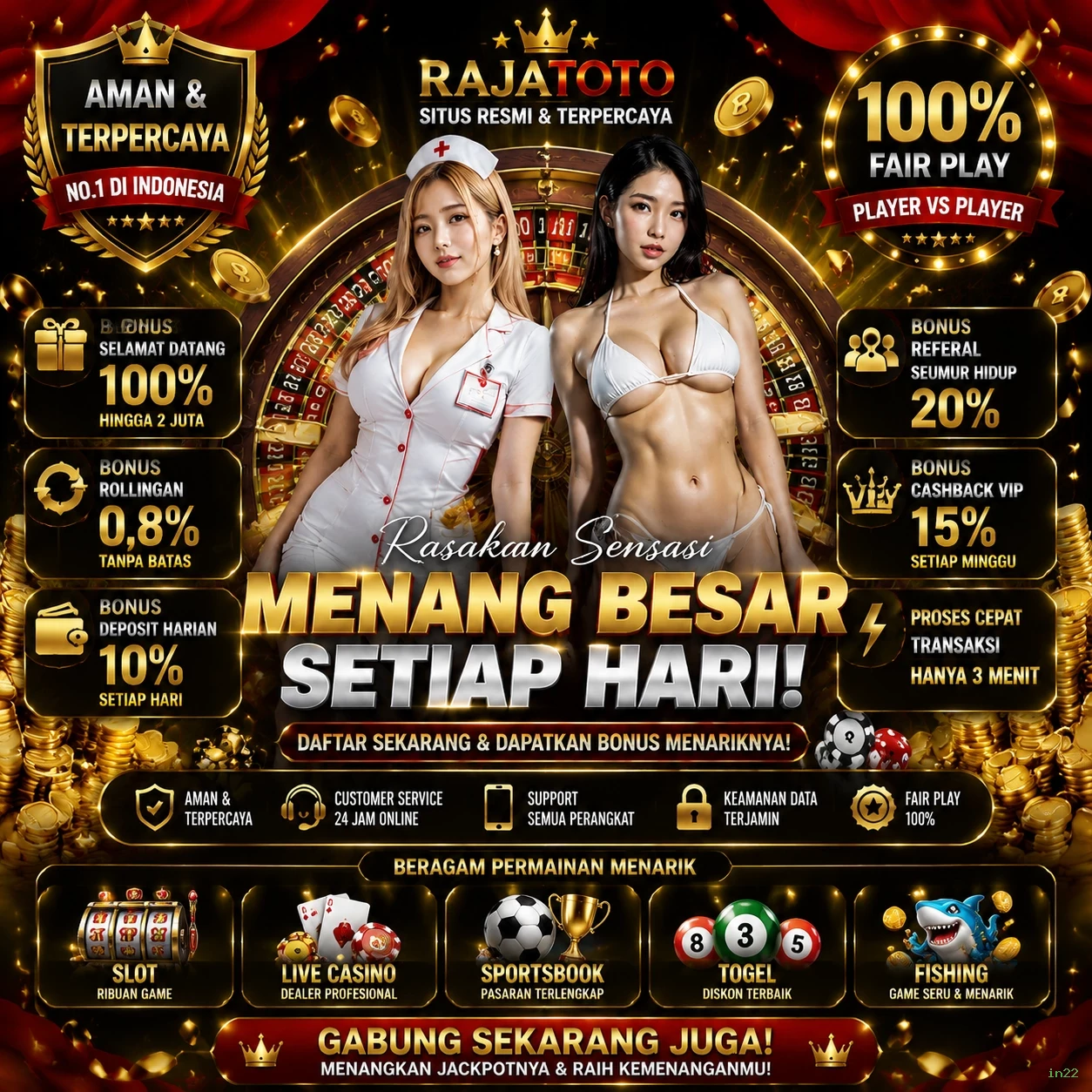 in22: Bergabunglah dalam Komunitas Game Paling Seru di Indonesia